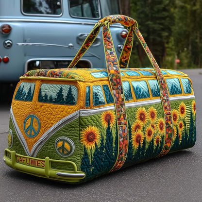 🔥LAST DAY 50% OFF✨Hippie Van Quilted Duffle Bag