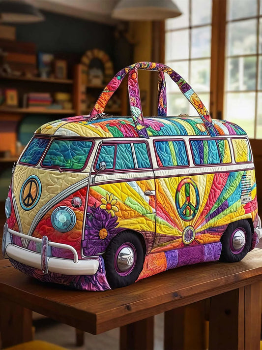 🔥LAST DAY 50% OFF✨Hippie Van Quilted Duffle Bag
