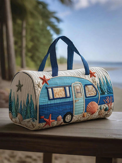 🔥LAST DAY 50% OFF✨Hippie Van Quilted Duffle Bag