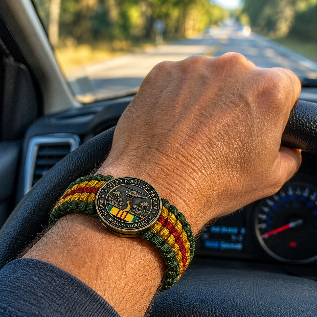 🏆Last Day Promo: 49% OFF 🎖️-Vietnam Veteran Survival Tribute Paracord Bracelet