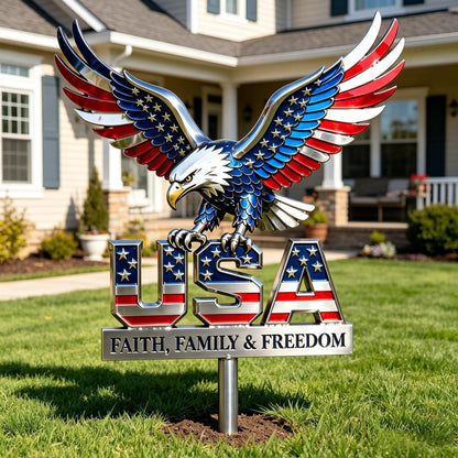 🦅🦅American Eagle - Commemorative Metal Sign - 250th Anniversary Gift