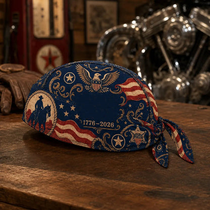 🏍️America 250 Cycling Pirate Hat / Biker Headwrap