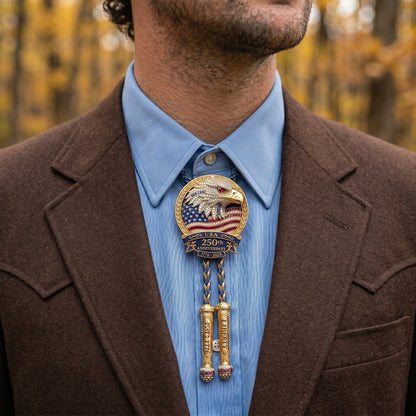 🦅 USA 250th Anniversary Eagle Bolo Tie