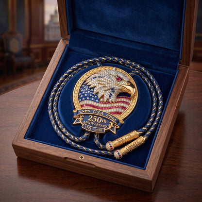 🦅 USA 250th Anniversary Eagle Bolo Tie
