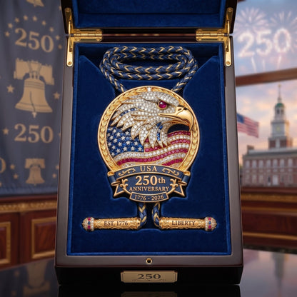🦅 USA 250th Anniversary Eagle Bolo Tie
