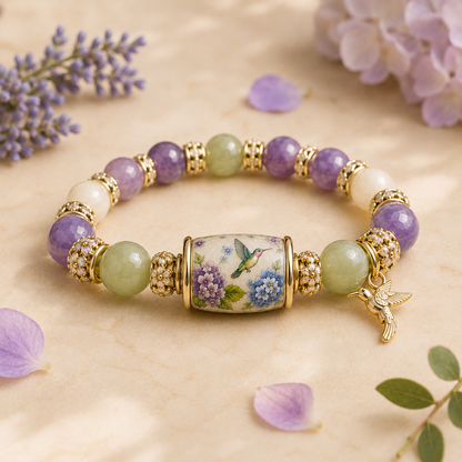💜Hummingbird Garden Faith Bracelet 🌸 | 2026 Limited Edition Bracelet