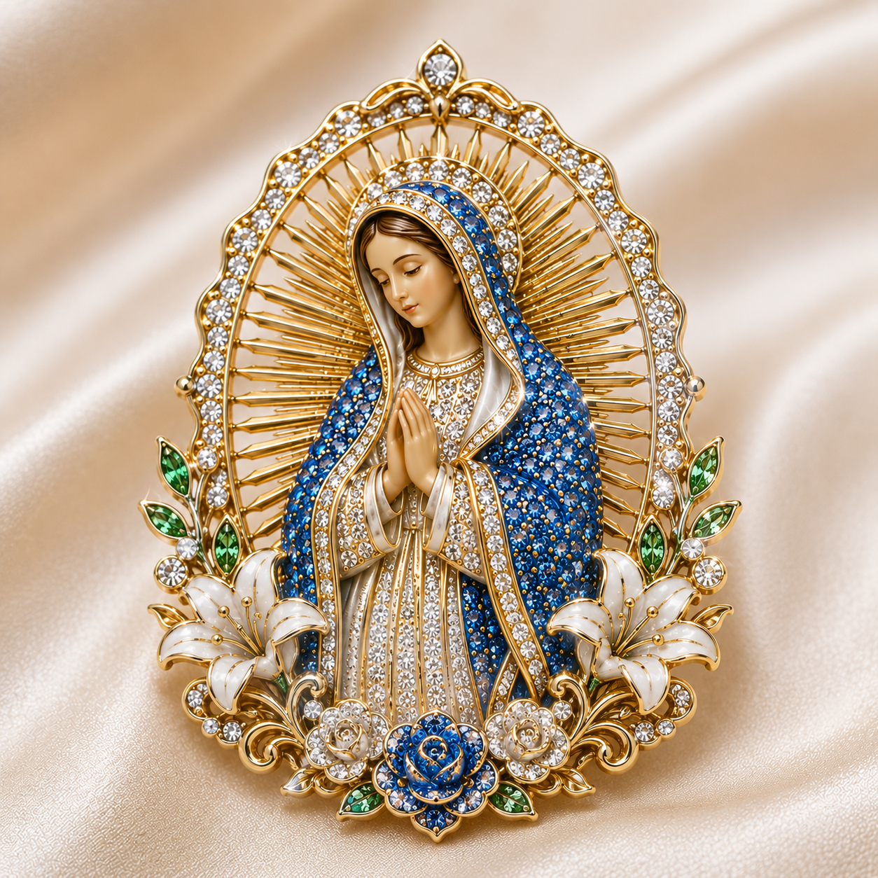 🔥Last Day 49% OFF - Sacred Heart of Jesus Brooch