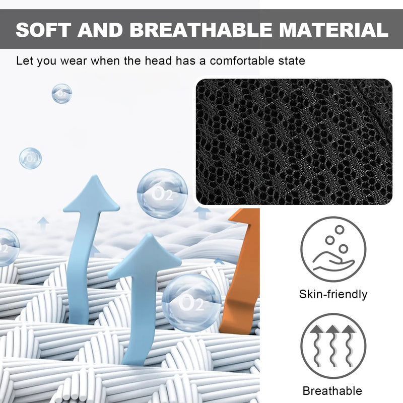 UPF50+ Mesh Flat Cap Men Breathable Duckbill Beret 56-58cm