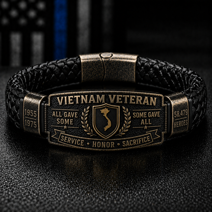 Last Day Promo: 49% OFF 🎖️ -Vietnam Veteran Honor Bracelet