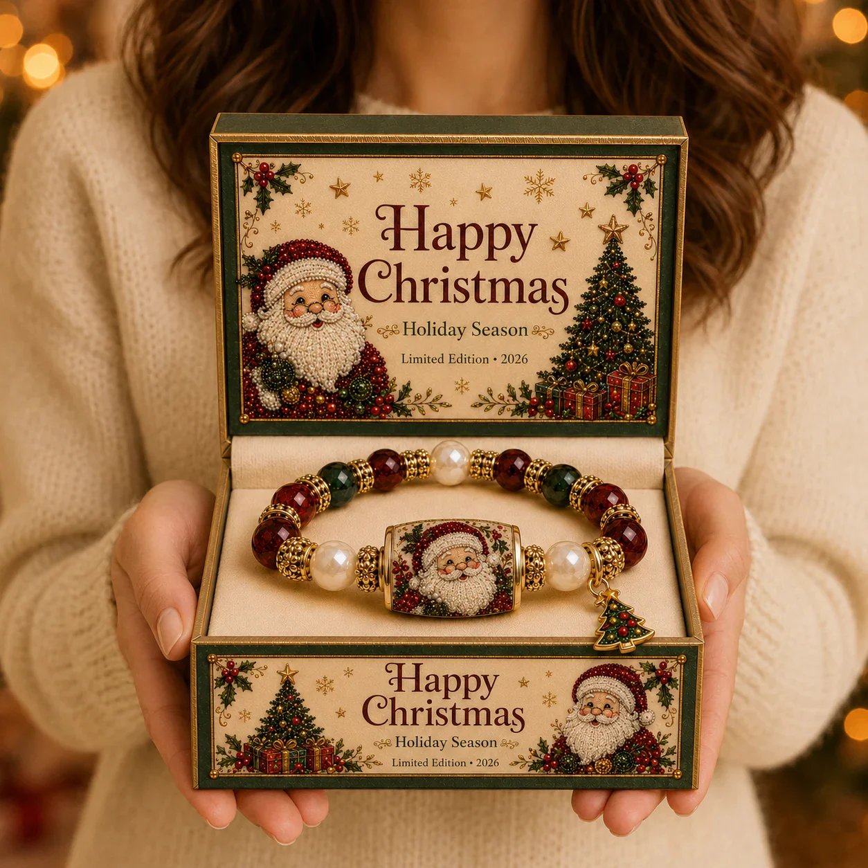 💥🎄🎄 Last Day Big Sale – 🎄 Christmas Magic Collection Bracelet — Limited Edition