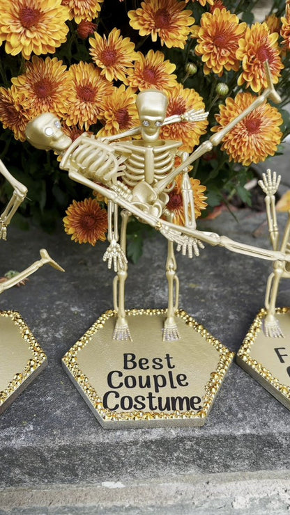 🔥Hot Sale-🏆Halloween Best Costume Skeleton Trophy