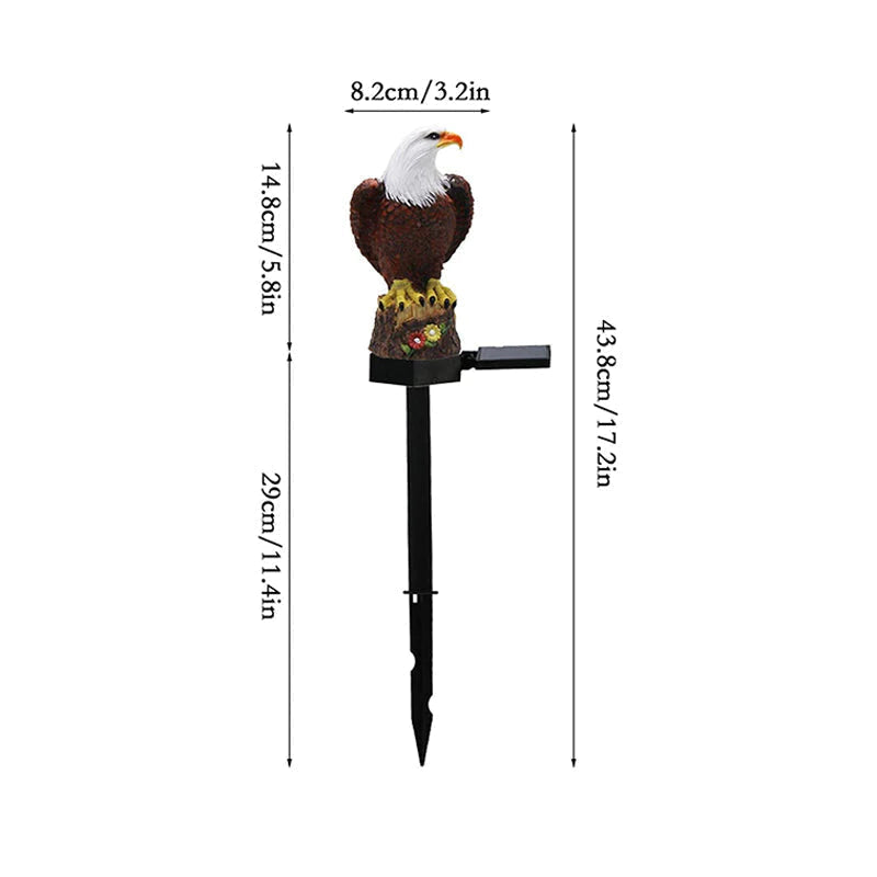 ✨🦝 Animal Figure Garden Solar Post✨