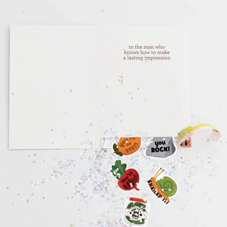 🎊Endless Father's Day Card + Pull Surprise 👨‍👦🔊 - Joker Greeting Prank Card (Sequin + Sound)