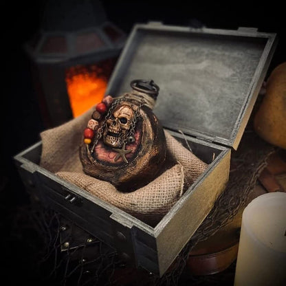 Pirate Rum Skull Hip Flask