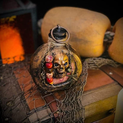 Pirate Rum Skull Hip Flask