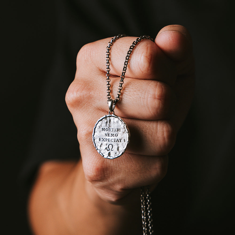 Memento Mori Talisman Medallion - Helps Pair Veterans With A Service Dog Or Shelter Dog