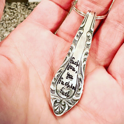 😂Fu*k Spoon handle keychain🥄