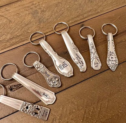 😂Fu*k Spoon handle keychain🥄