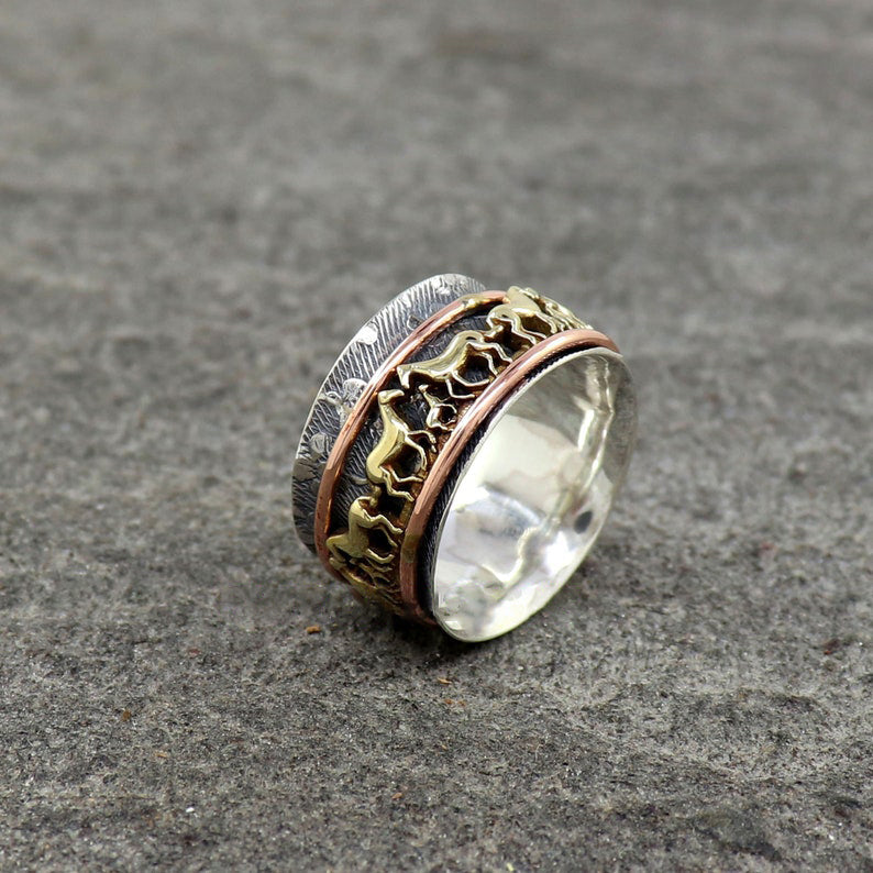 🔥Hot Sale-49% OFF — 🐎Horse Spinner Ring（Buy 2 Free Shipping）