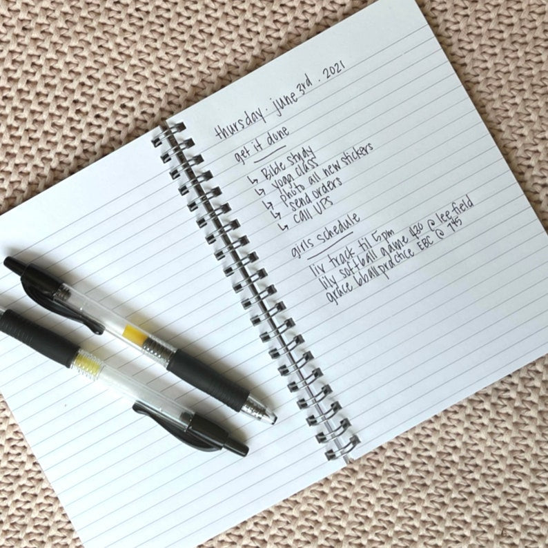 Praise God from Whom All Blessings Flow Spiral Notebooks