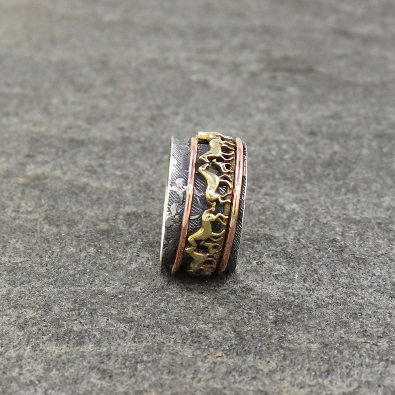 🔥Hot Sale-49% OFF — 🐎Horse Spinner Ring（Buy 2 Free Shipping）