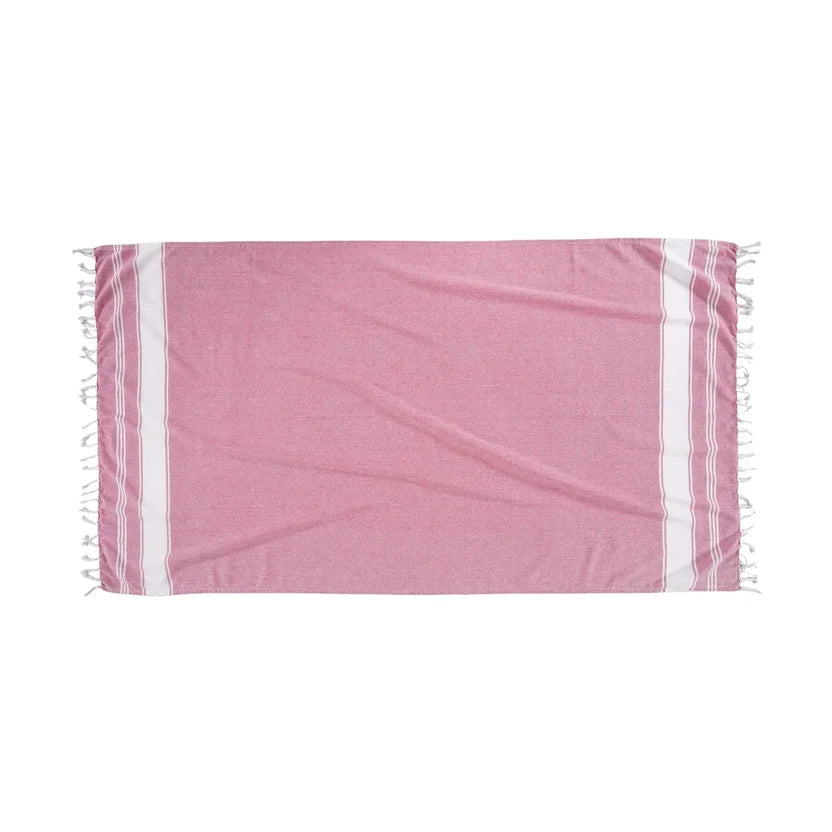 🌞🏖️Beach Towel – Lightweight Quick-Dry Sand-Free Hammam Towel for Beach, Pool & Travel