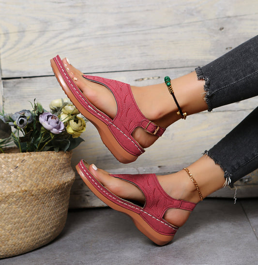 🔥🔥HOT SALE-49% OFF-Roman Style Buckle Women's Sandals👡