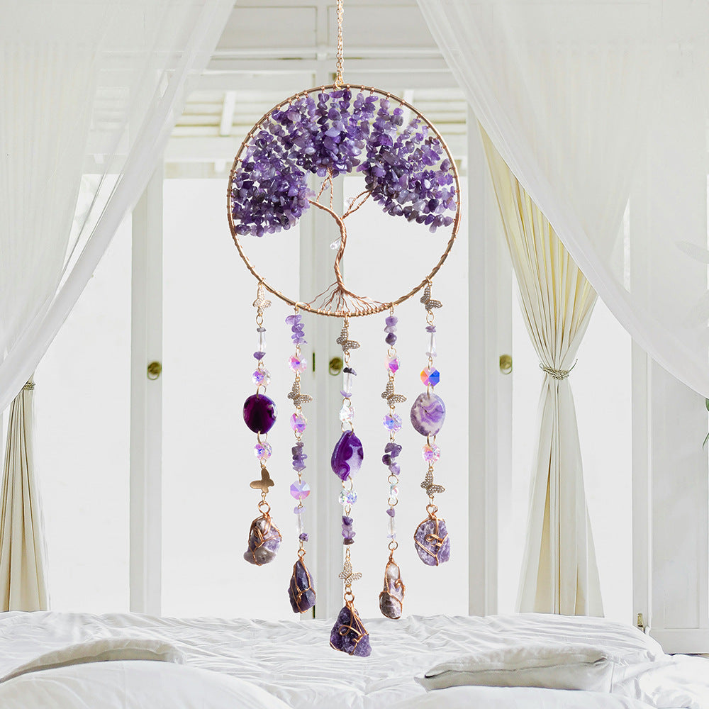 🔥Tree of Life Crystal Suncatcher Wind Chime