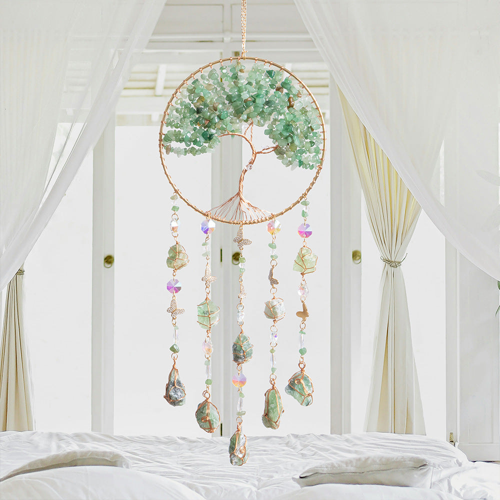🔥Tree of Life Crystal Suncatcher Wind Chime