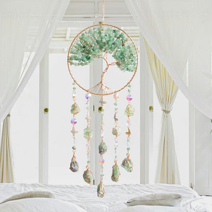 🔥Tree of Life Crystal Suncatcher Wind Chime