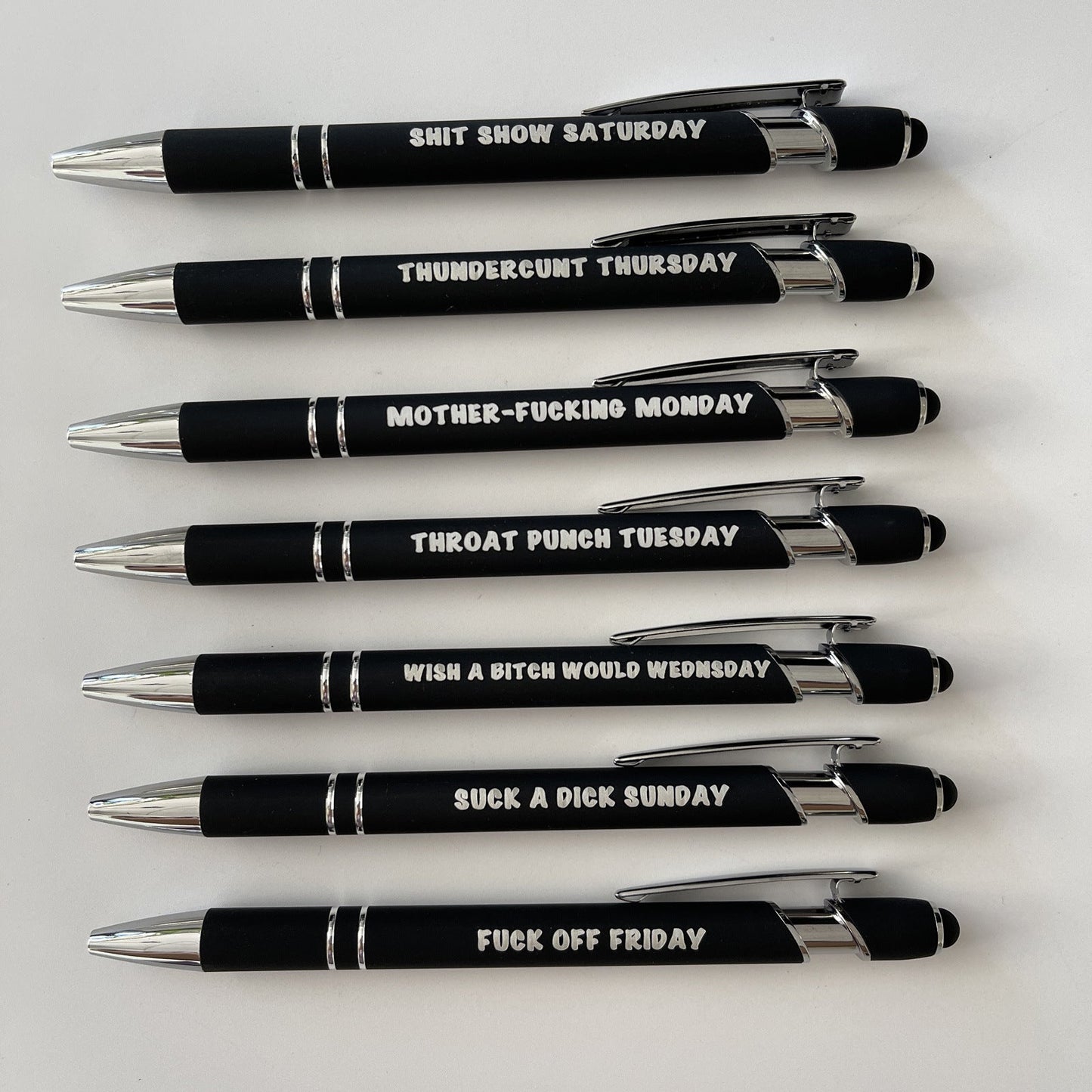 🤪Offensive Pen Set | Funny Daily Pen Set of 7