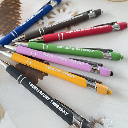 🤪Offensive Pen Set | Funny Daily Pen Set of 7