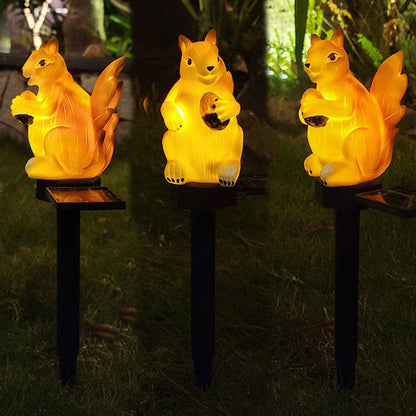 ✨🦝 Animal Figure Garden Solar Post✨
