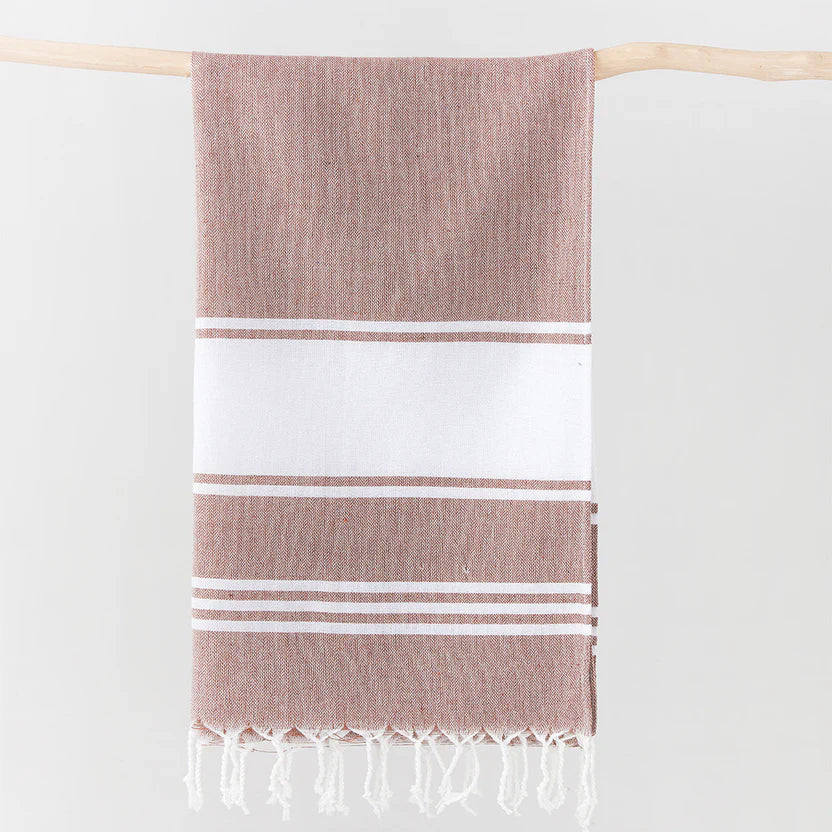 🌞🏖️Beach Towel – Lightweight Quick-Dry Sand-Free Hammam Towel for Beach, Pool & Travel