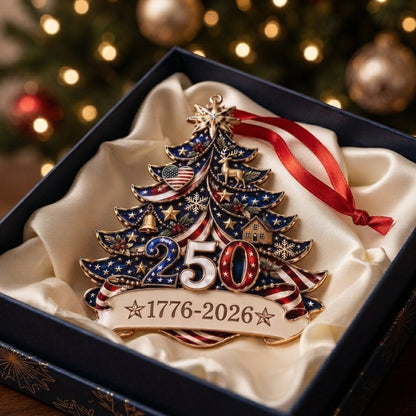 🇺🇸 America’s 250th Anniversary Christmas Ornament