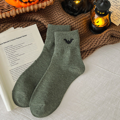 🎃 50% OFF Halloween Embroidered Ankle Socks