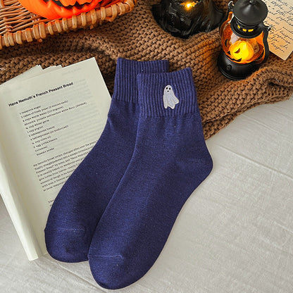 🎃 50% OFF Halloween Embroidered Ankle Socks