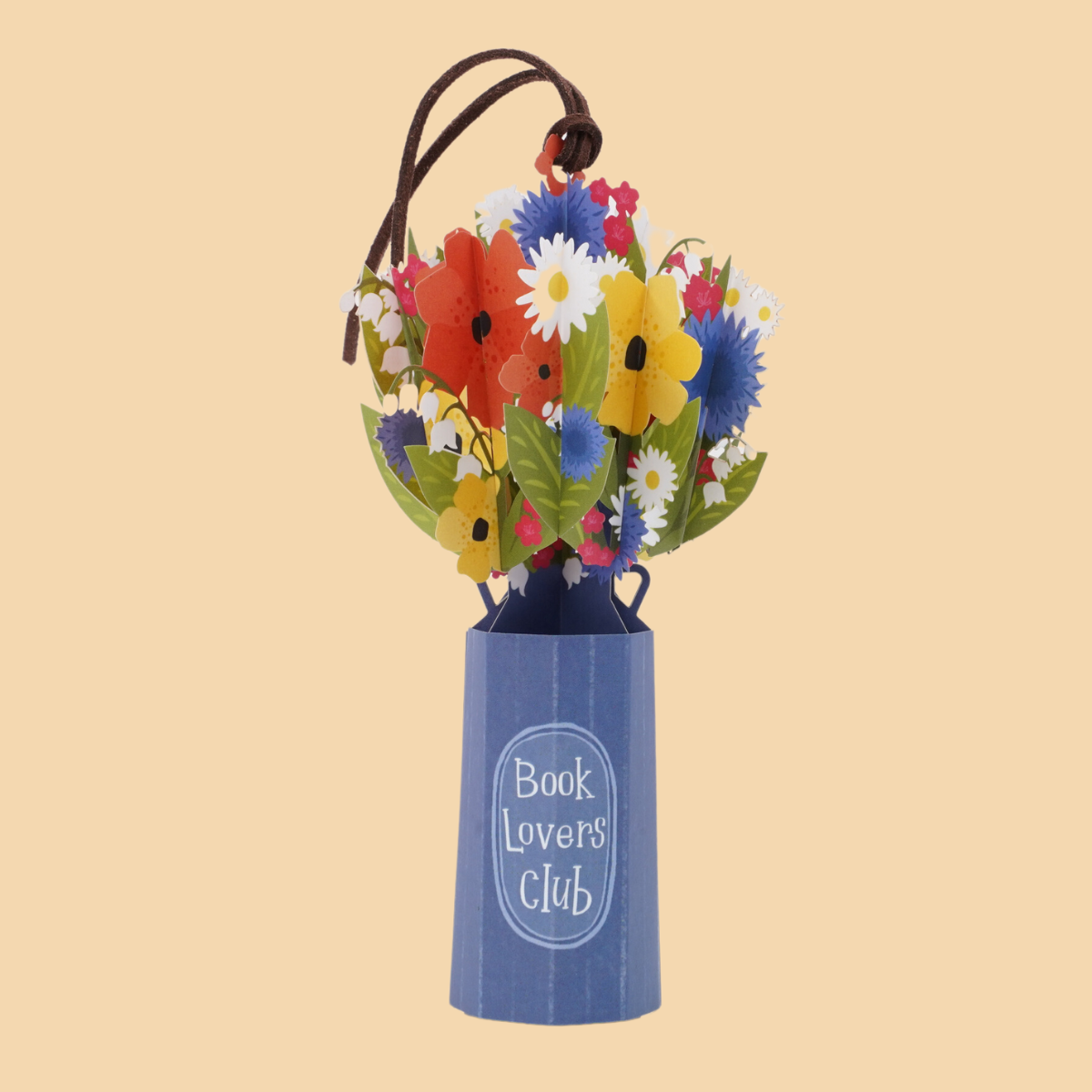 Leauni Elegant Flower Bouquet Pop-up Bookmark - New Pop-Mark
