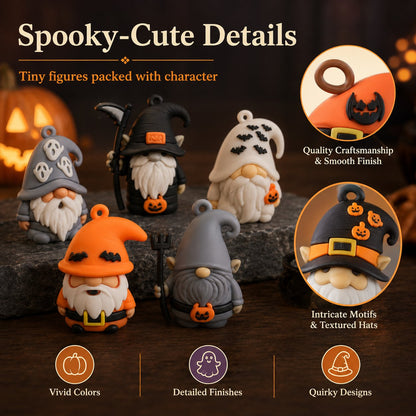 🎃 Last Day 50% OFF - 24 Days of Halloween Gnome Surprise Figures Advent Calendar Box