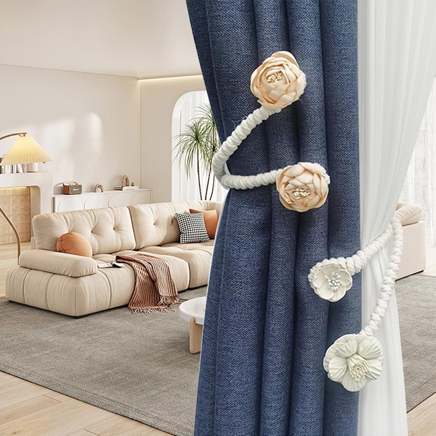 🔥Hot Sale 49% OFF🌸Curtain Tiebacks Clips