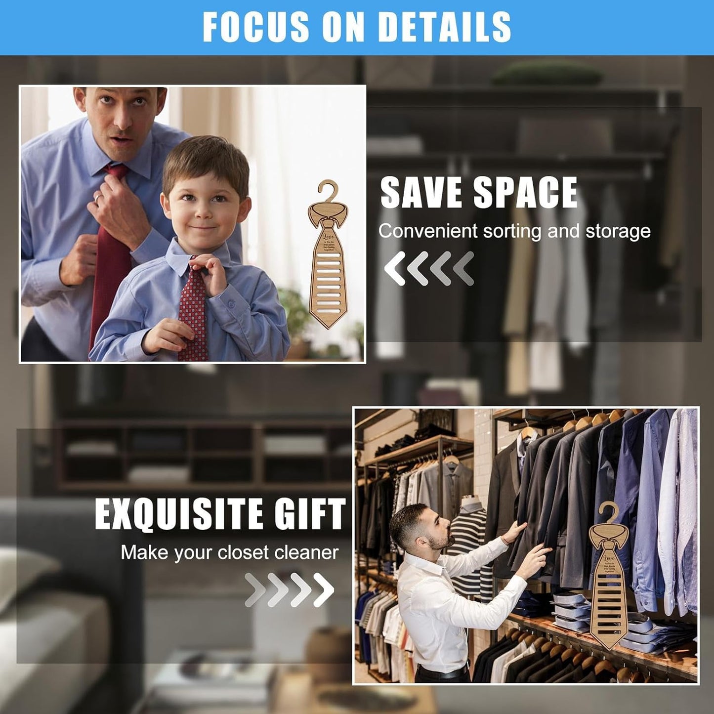 Tie Racks For Men Closet