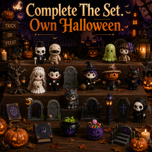 🔥🔥 Limited 50% OFF | Build Your Own Spooky Haunted House 👻 DIY Halloween Decor Kit for Endless Halloween Fun