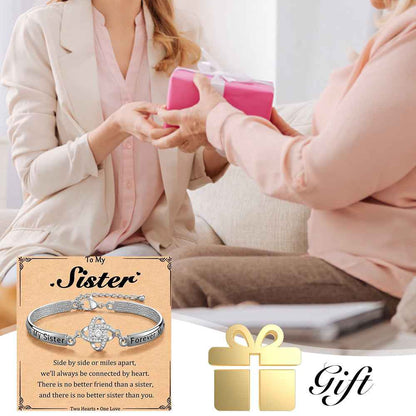 🍀The Lucky Four-Leaf Clover Bracelet A symbol of luck, love, and the bond between best friends.