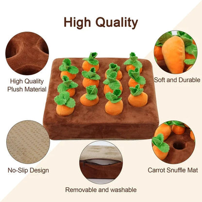 LAST DAY 49%OFF 🔥Carrot Farm Dog Durable Chew Sniff Toy