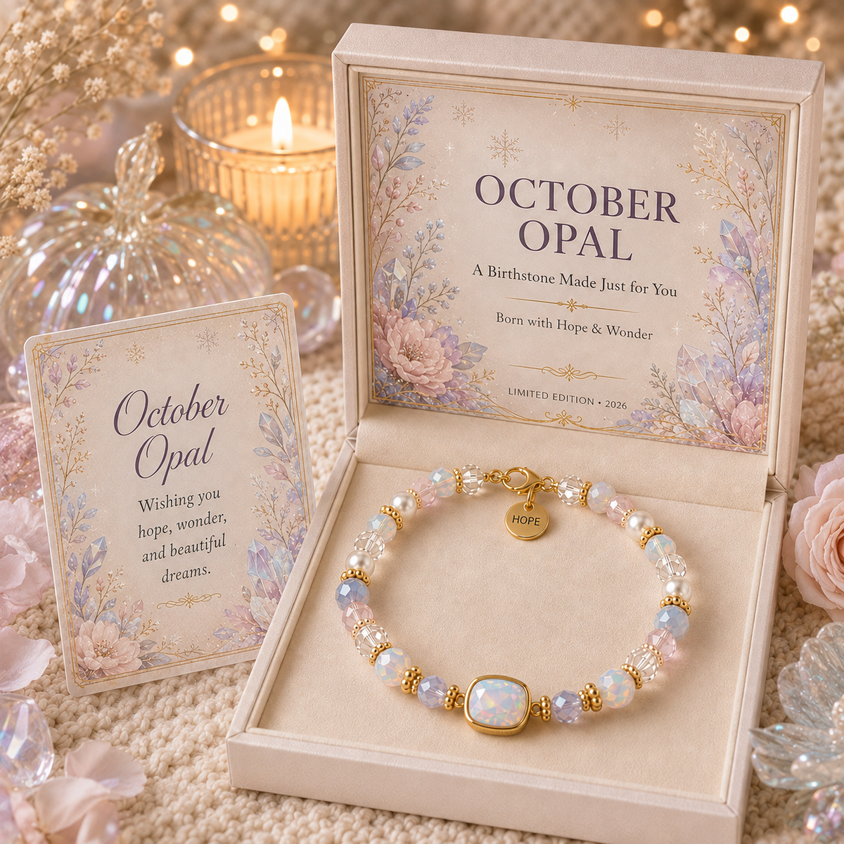 🎅🎅🎅 2026 Christmas Gift 50% Off--💎 Birthstone Meaning Bracelet | Limited Edition 2026