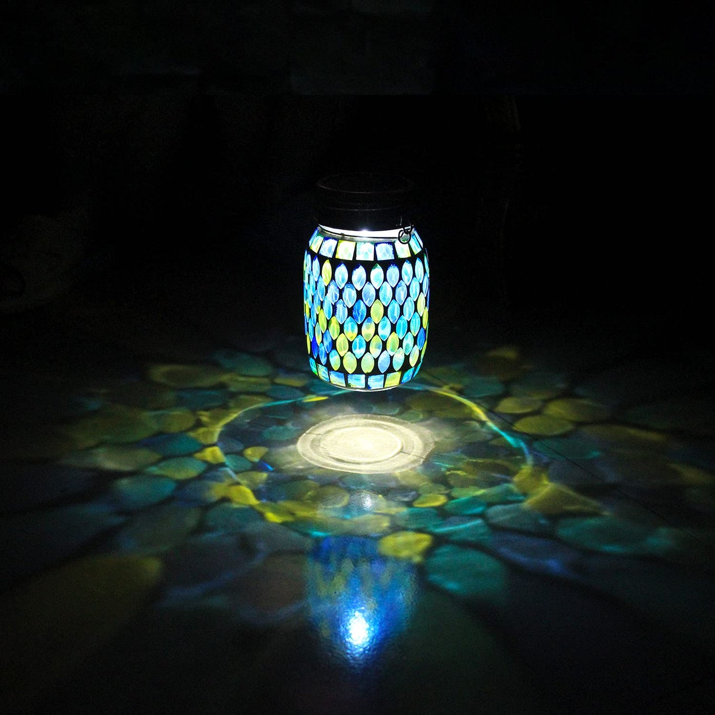 Solar Mosaic Waterproof Night Lanterns