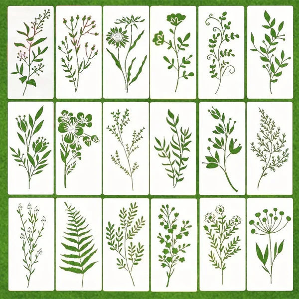 🔥DIY Decoration🌻-Garden Fence Large Flower Stencils