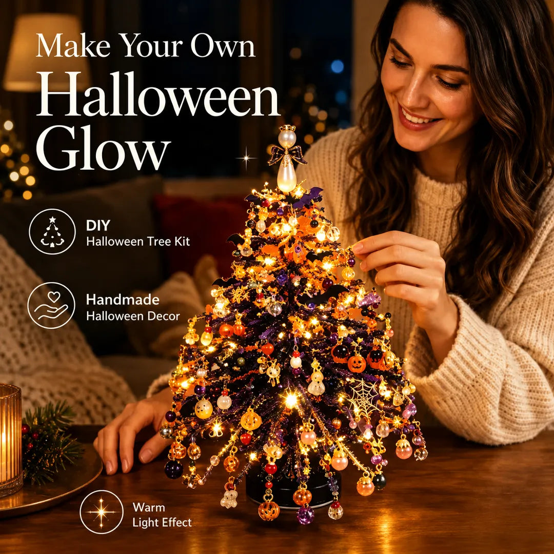 🎄DIY Beaded Christmas Tree Kit – Create Your Own Sparkling Holiday Decoration