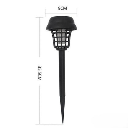 🎁2-Pack Solar Mosquito Zapper Lamp Stakes