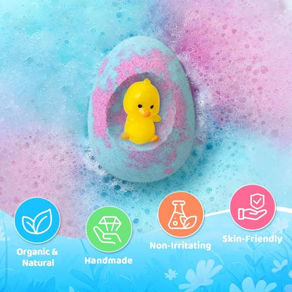 🐰🥚BunnyBurst Surprise Bath Bombs For Kids🛁✨